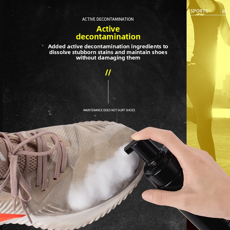 Sports Shoe Foam Cleaner Kit D - đánh giá và giá Leather Sneaker Care Kit