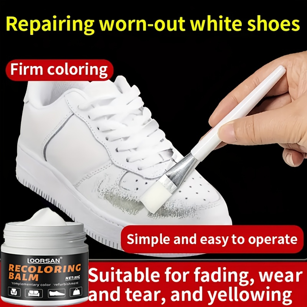 LOORSAN New White Shoe Edge Re - đánh giá và giá Sneaker Care Spray