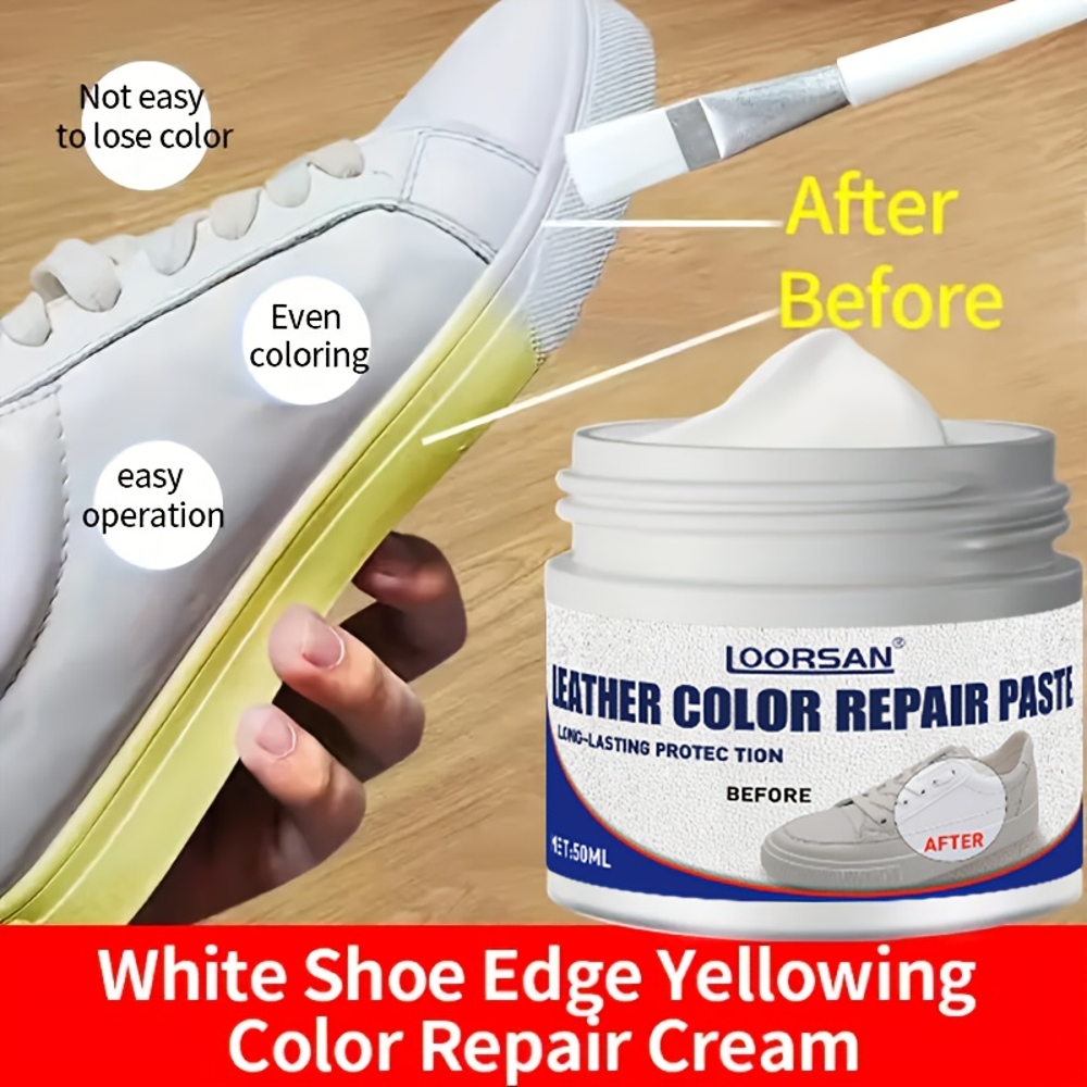 White Leather Repair Kit - Eas - đánh giá và giá Sneaker Care Spray