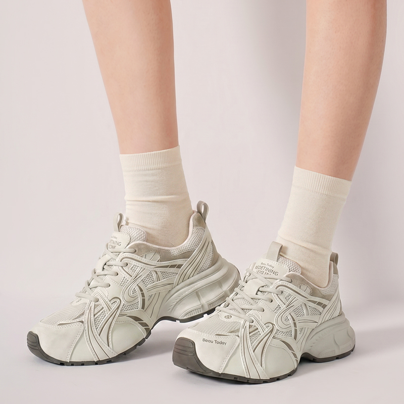 BEAUTODAY Chunky Sneakers Wome - đánh giá và giá Leather Sneaker Care Kit