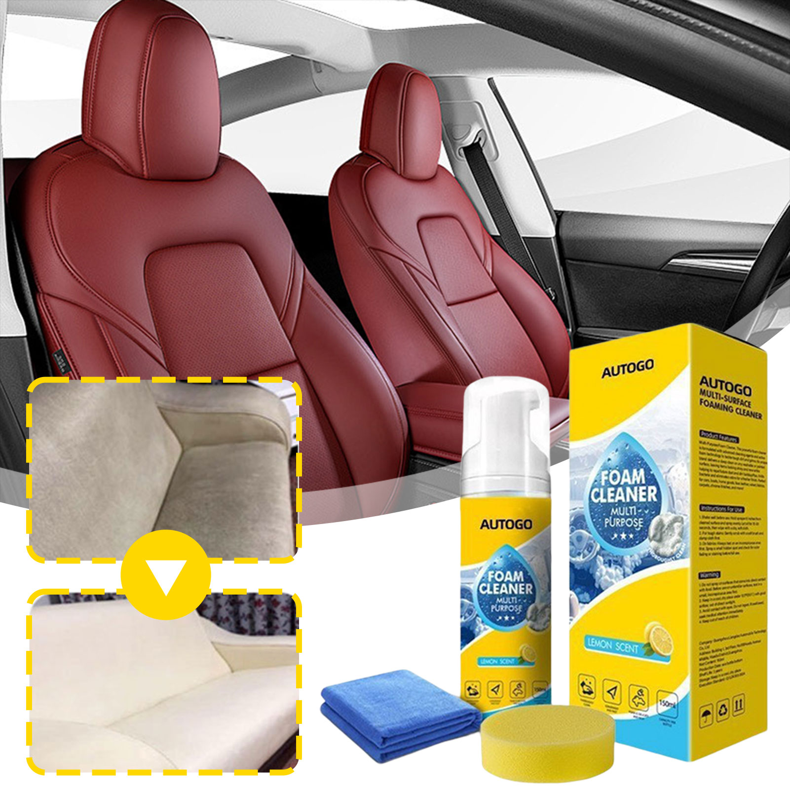 Multipurpose Foam Cleaner For  - đánh giá và giá Sneaker Care Spray